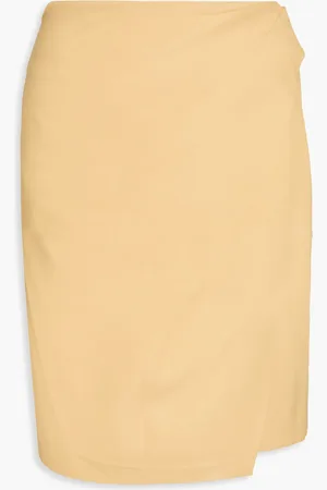 Nanushka Wrap-efffect mini skirt - White - L