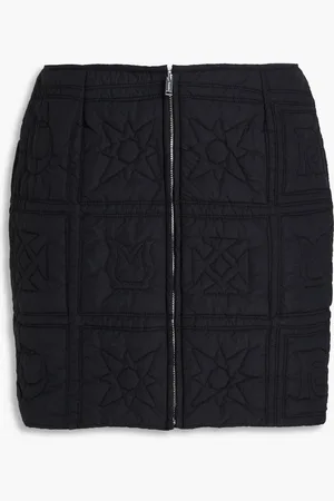 Nanushka Quilted poplin mini skirt - - L