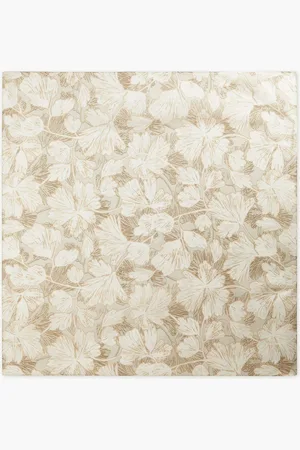 Brunello Cucinelli Floral-print silk-satin scarf - Neutral - OneSize