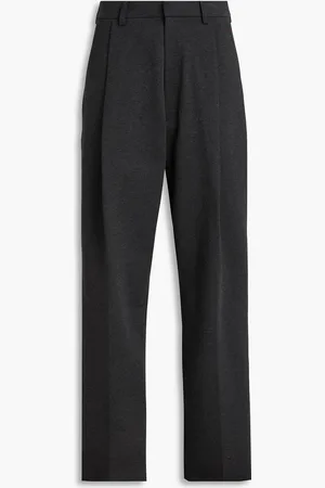 Victoria Beckham Jersey straight-leg pants - Gray - UK 12