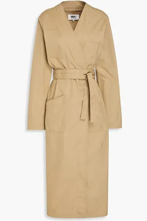 Maison Margiela Cotton-gabardine trench coat - Neutral - IT 40