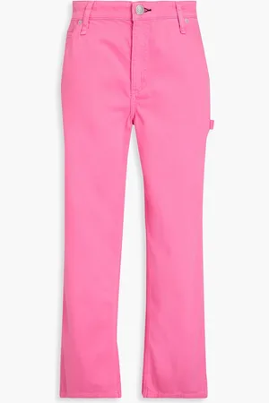 RAG&BONE Sid Carpenter mid-rise wide-leg pants - Pink - 27
