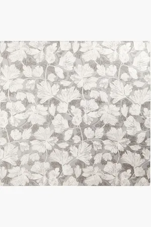 Brunello Cucinelli Floral-print silk-satin scarf - Gray - OneSize