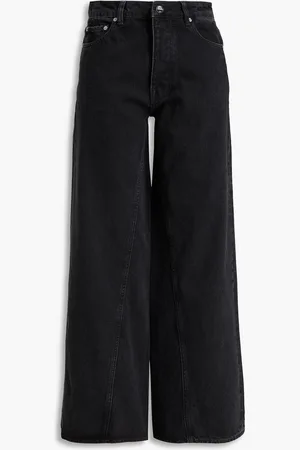 Ganni High-rise wide-leg jeans - - 24W-32L
