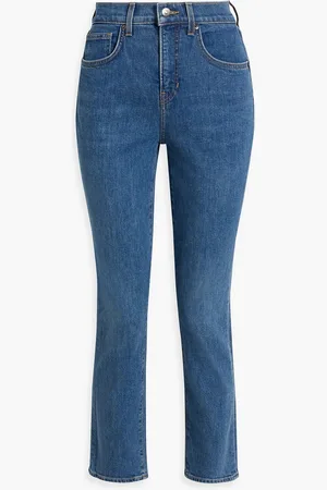 VERONICA BEARD High-rise slim-leg jeans - Blue - 31