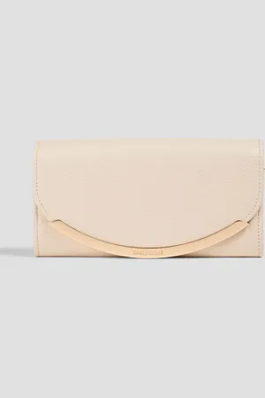 See by Chloé Lizzie textured-leather wallet - White - OneSize