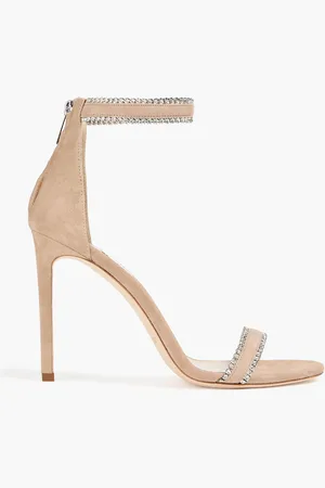 Jimmy Choo Dochas 100 embellished suede sandals - - EU 36.5