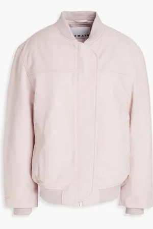 REMAIN Birger Christensen Leather bomber jacket - Pink - DE 38