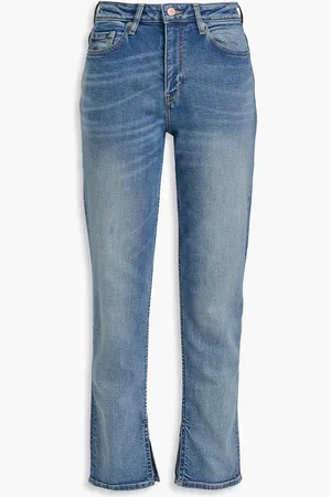Ganni High-rise straight-leg jeans - Blue - 31W/ 34L