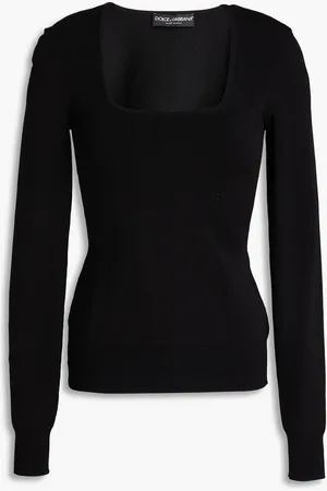 Dolce & Gabbana Stretch-knit top - - IT 42