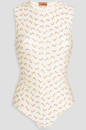 Missoni Broderie anglaise bodysuit - White - IT 44