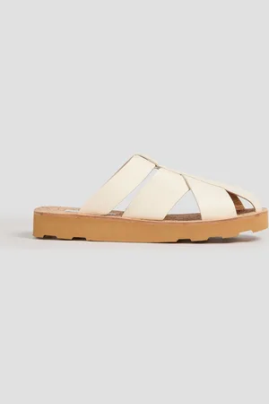 GABRIELA HEARST Phaon leather sandals - White - EU 36