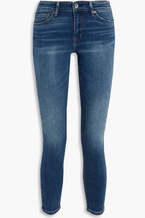 RAG&BONE Cate faded mid-rise skinny jeans - Blue - 23