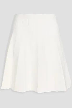 Claudie Pierlot Marabella stretch-knit mini skirt - - L