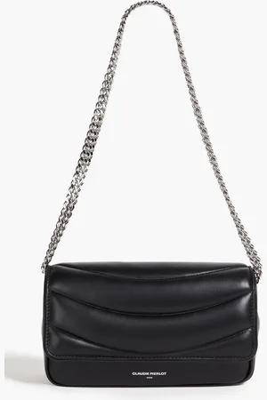 Claudie Pierlot Quilted leather shoulder bag - - OneSize