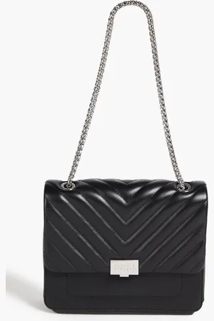 Claudie Pierlot Quilted leather cross-body bag - - OneSize
