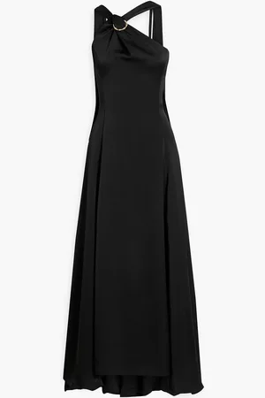 Halston Heritage Embellished draped satin gown - - US 12