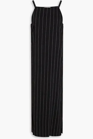Loulou Studio Etta striped twill midi dress - - S