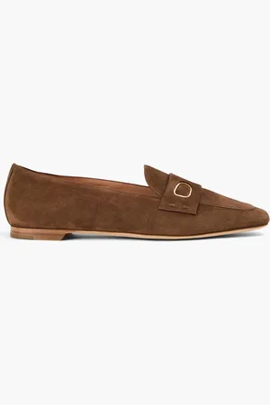 Rupert Sanderson Ostara embellished suede loafers - - EU 37