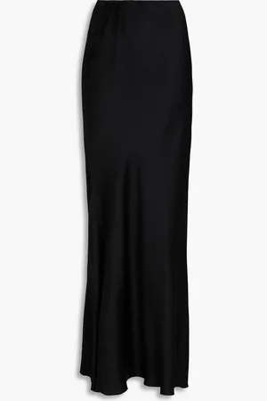 Victoria Beckham Satin-crepe maxi skirt - - UK 14