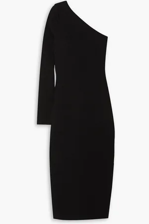 Victoria Beckham VB Body one-shoulder stretch-knit midi dress - - 5