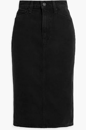 Paige Siren denim midi skirt - - 24