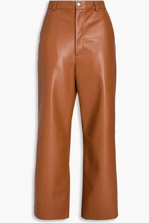 Nanushka Straight-leg pants - Brown - XS