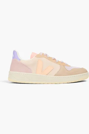 Veja V-10 suede and mesh sneakers - - EU 41