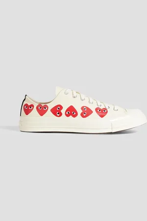 Comme des Garçons Chuck 70 printed canvas sneakers - White - 12
