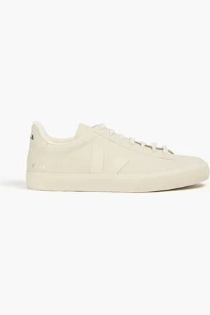 Veja Campo pebbled-leather sneakers - White - EU 44