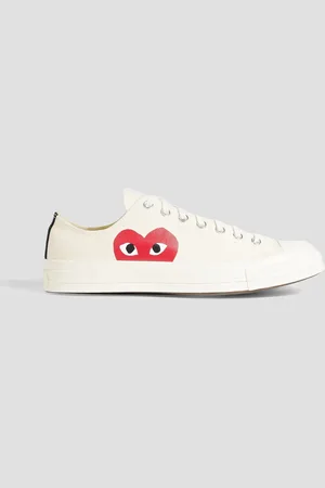 Comme des Garçons Chuck 70 printed canvas sneakers - White - 10