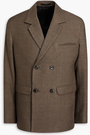 Nanushka Renan double-breasted wool-twill blazer - - IT 50