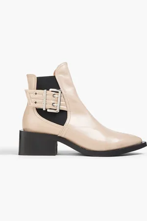 Ganni Buckled ankle boots - Neutral - EU 36