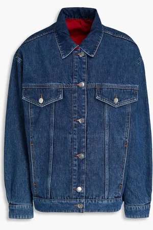 Claudie Pierlot Reversible shell and denim jacket - Blue - 2