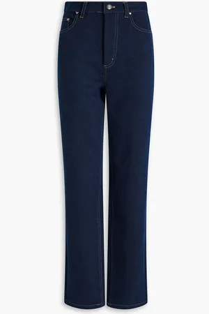 ROTATE High-rise straight-leg jeans - Blue - 27