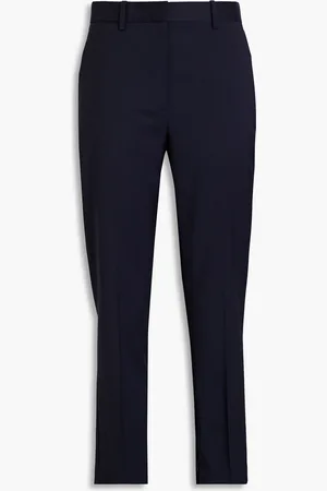 Helmut Lang Wool-twill slim-leg pants - Blue - US 0