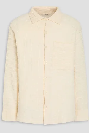 Sandro Waffle-knit shirt - White - L
