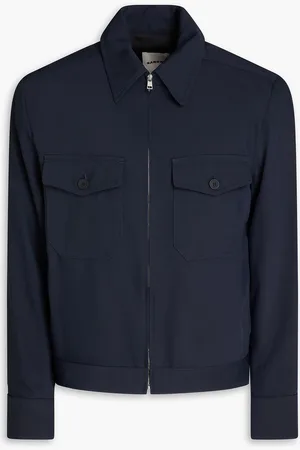 Sandro Twill overshirt - Blue - M