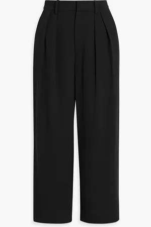 ALICE+OLIVIA Alice Olivia - Pompey cropped crepe wide-leg pants - - US 2