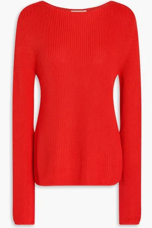 GENTRYPORTOFINO Silk and cotton-blend sweater - - IT 38