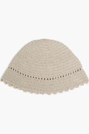 GENTRYPORTOFINO Pointelle-trimmed cotton beanie - White - ONESIZE