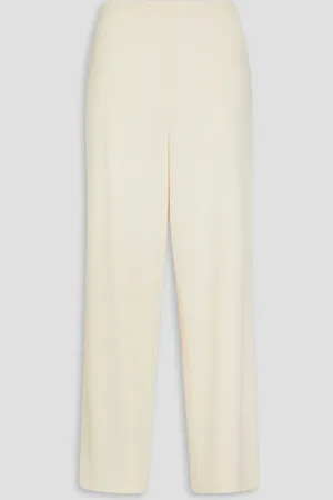 THEORY Crepon straight-leg pants - White - L