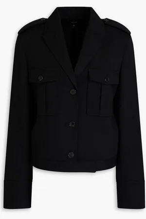 THEORY Wool-blend gabardine jacket - - US 6