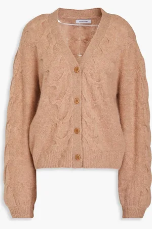 NAADAM Cable-knit cashmere cardigan - Neutral - S