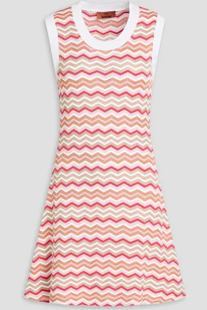 Missoni Crochet-knit cotton-blend mini dress - - IT 38