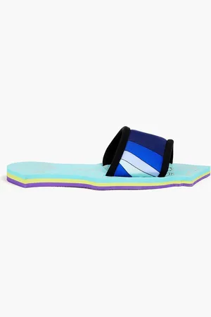 Puccini Printed jersey slides - - EU 36