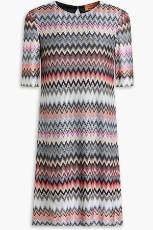 Missoni Crochet-knit cotton-blend mini dress - - IT 40