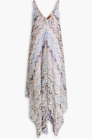 Missoni Crochet-knit kaftan - Purple - M