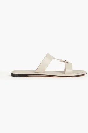Giorgio Armani Leather sandals - Gray - EU 41
