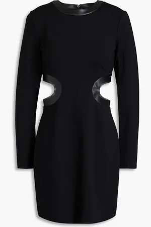 Staud Cutout stretch-jersey mini dress - - S